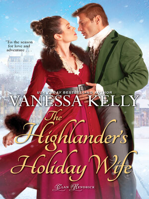 cover image of The Highlander's Holiday Wife